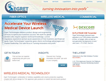 Tablet Screenshot of egrettechnologies.com